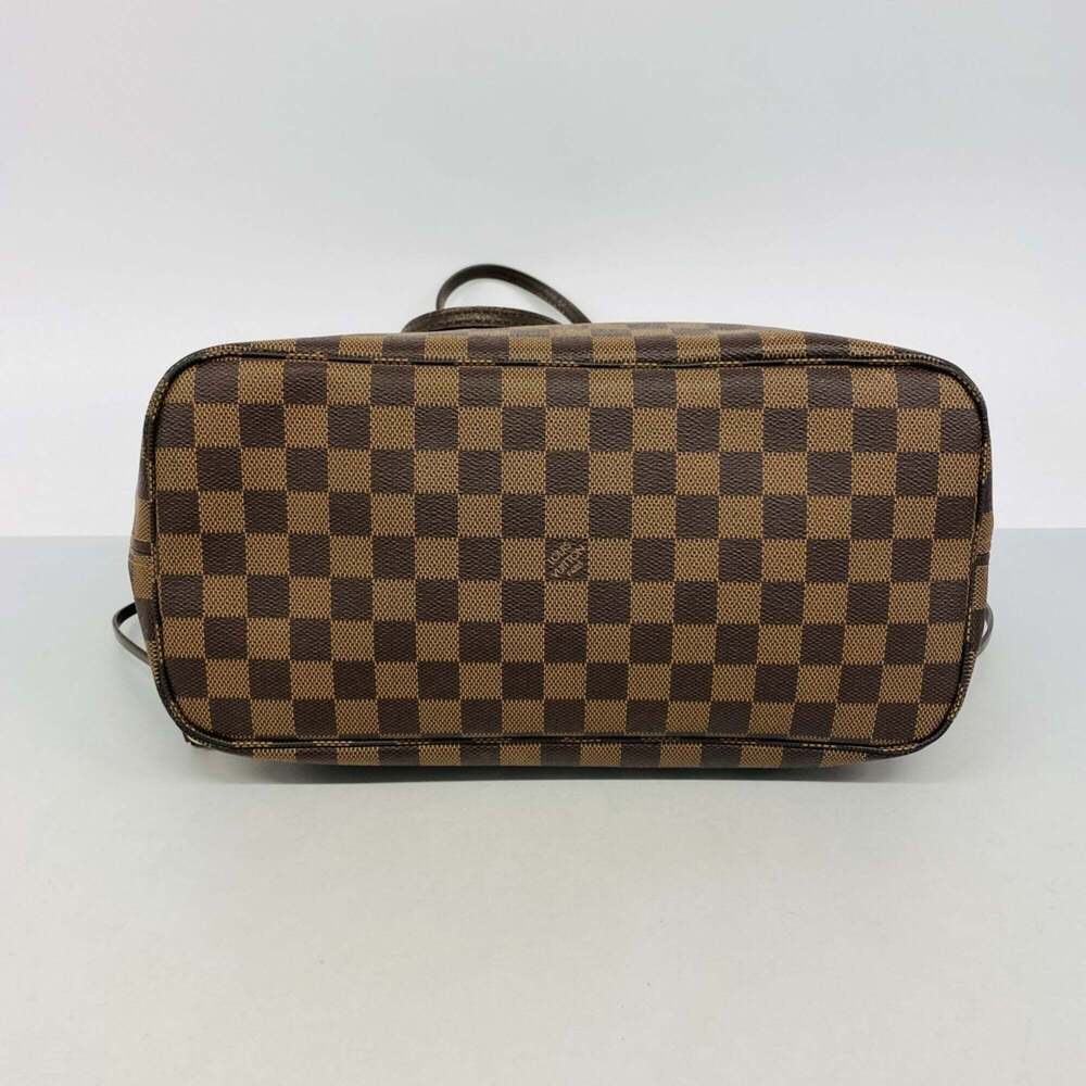 LOUIS VUITTON Brown Damier Neverfull MM Tote Bag - Picture 3 of 10